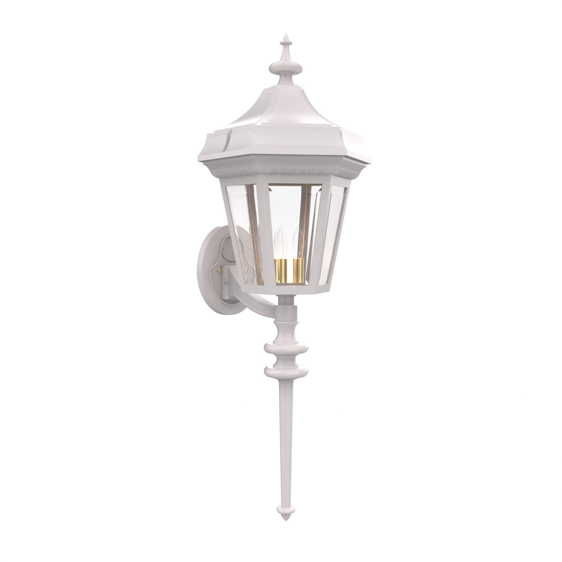 SNOC, OXFORD - WALL MOUNTED UPRIGHT WITH LONG STEM LARGE 34822, OUTDOOR WALL LIGHTS
