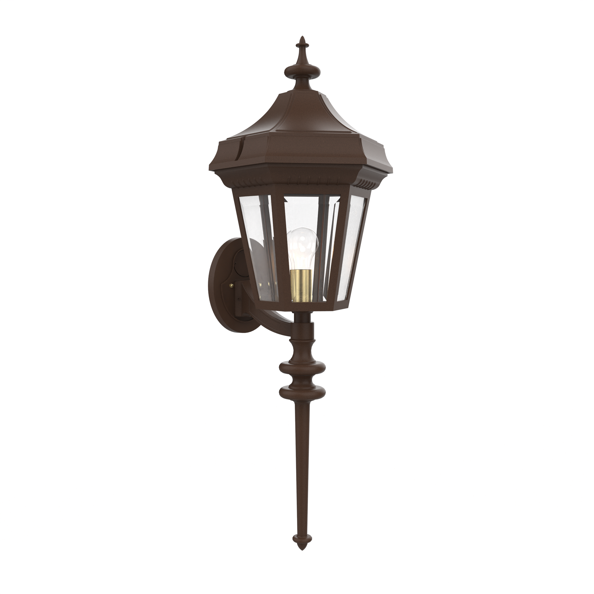 SNOC, OXFORD - WALL MOUNTED UPRIGHT WITH LONG STEM LARGE 34822, OUTDOOR WALL LIGHTS