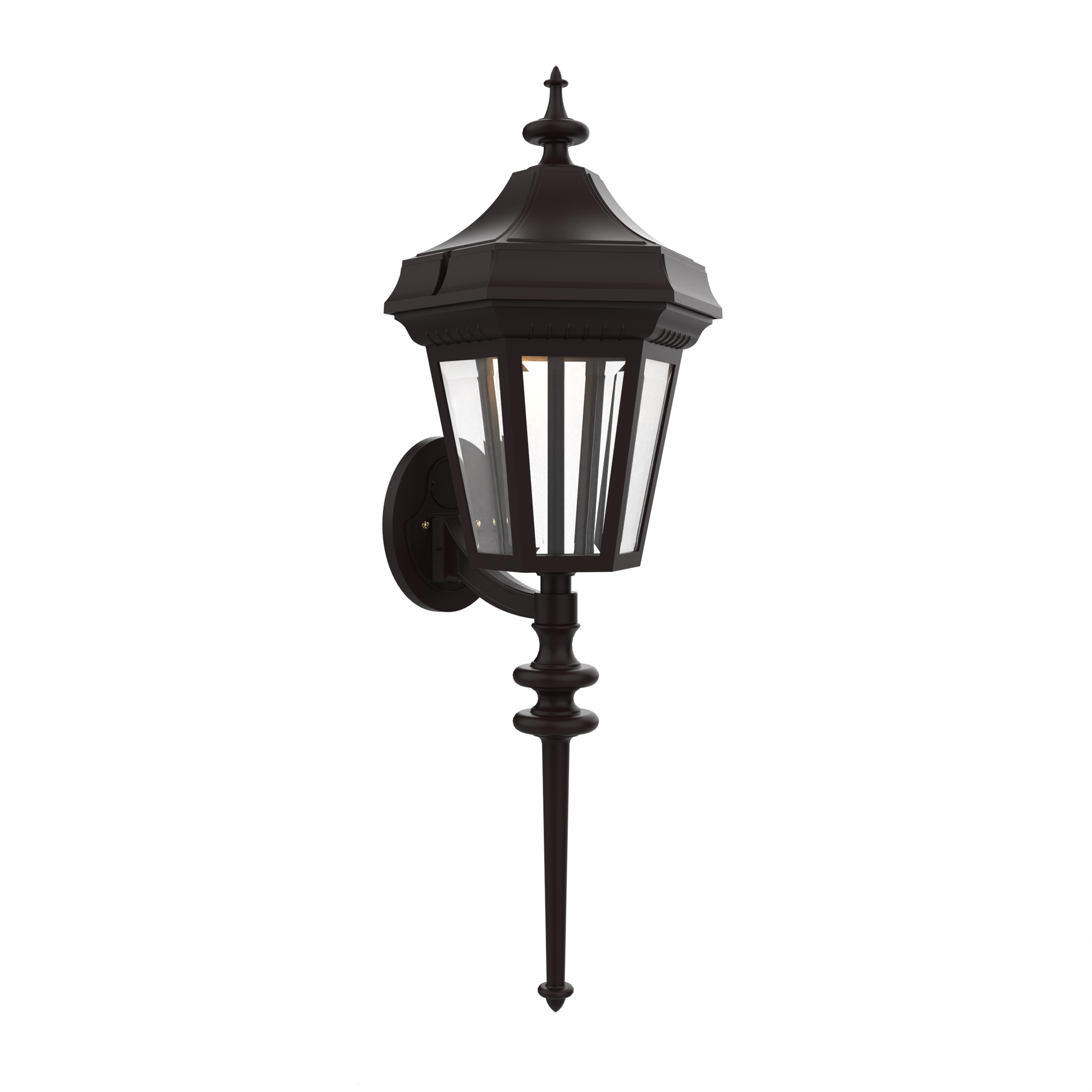 SNOC, OXFORD - WALL MOUNTED UPRIGHT WITH LONG STEM LARGE 34822, OUTDOOR WALL LIGHTS