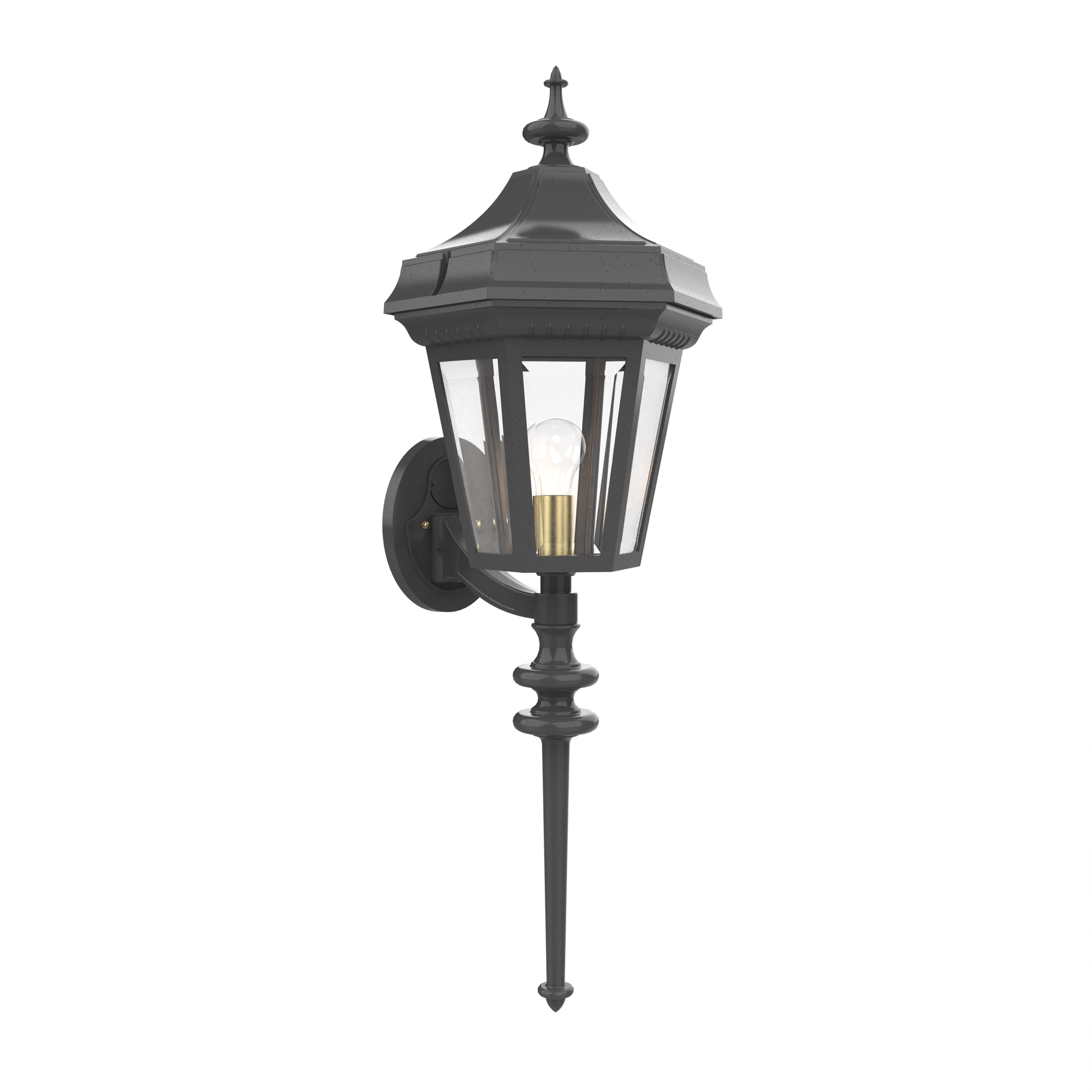 SNOC, OXFORD - WALL MOUNTED UPRIGHT WITH LONG STEM LARGE 34822, OUTDOOR WALL LIGHTS