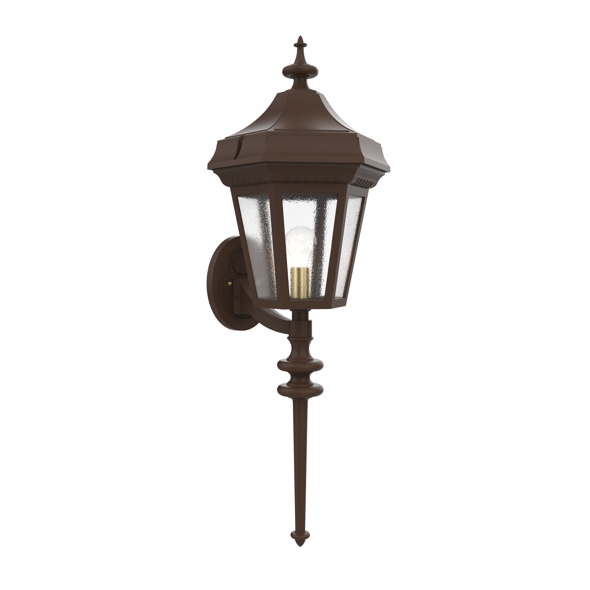 SNOC, OXFORD - WALL MOUNTED UPRIGHT WITH LONG STEM LARGE 34822, OUTDOOR WALL LIGHTS