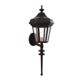 SNOC, OXFORD - WALL MOUNTED UPRIGHT WITH LONG STEM LARGE 34822, OUTDOOR WALL LIGHTS