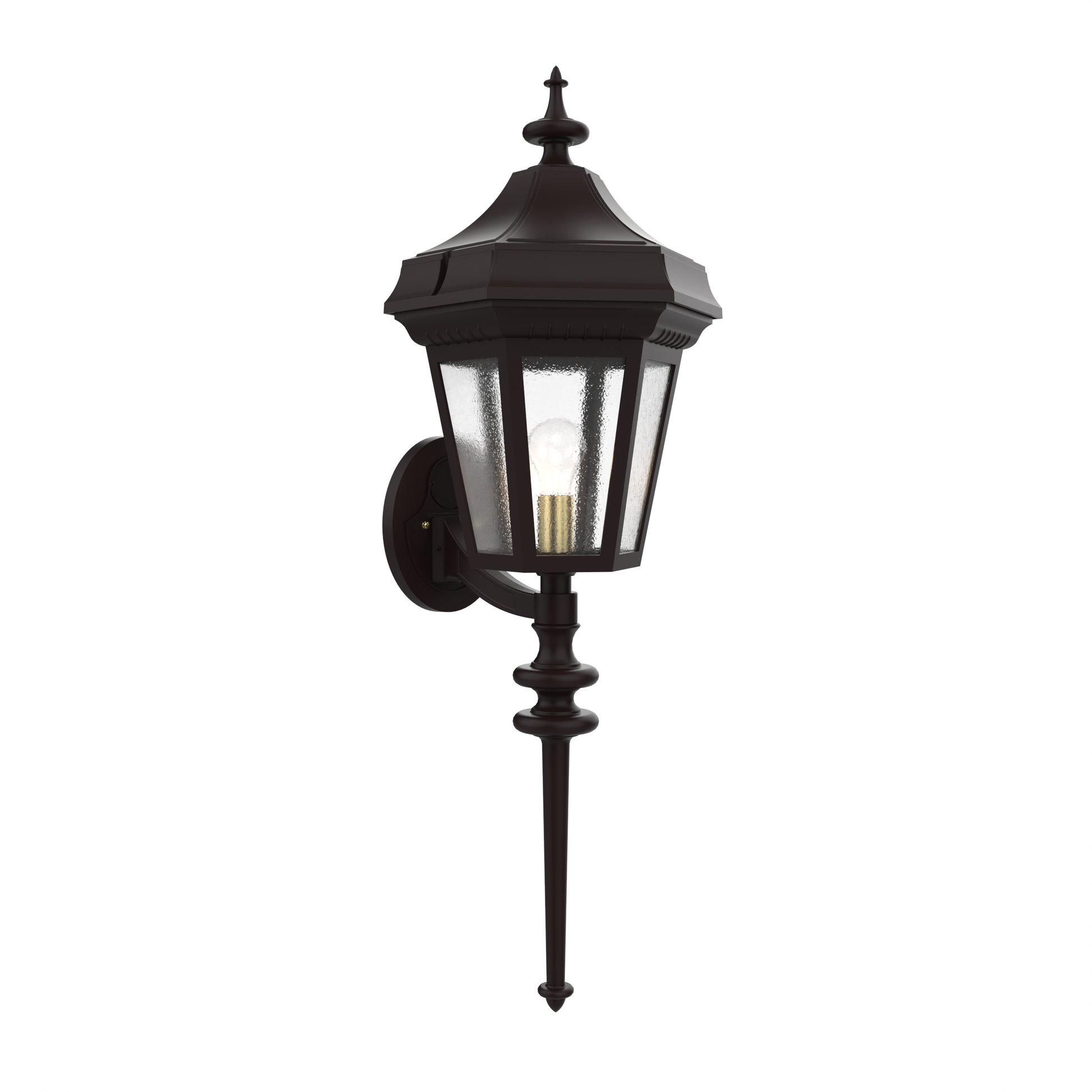 SNOC, OXFORD - WALL MOUNTED UPRIGHT WITH LONG STEM LARGE 34822, OUTDOOR WALL LIGHTS