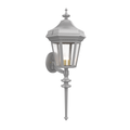 SNOC, OXFORD - WALL MOUNTED UPRIGHT WITH LONG STEM LARGE 34822, OUTDOOR WALL LIGHTS