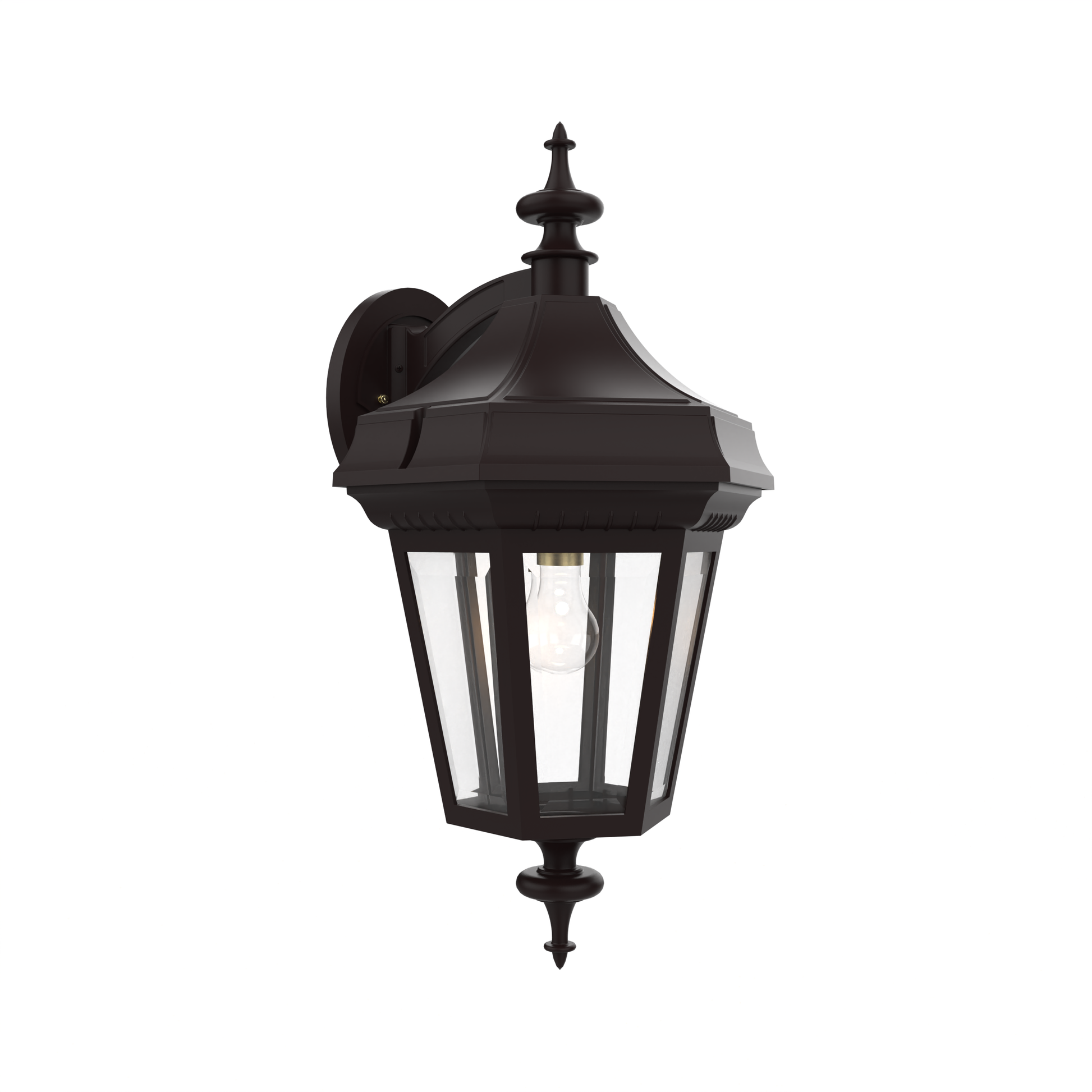 SNOC, OXFORD LARGE CLOSED BOTTOM WALL MOUNT DOWN 34825, OUTDOOR WALL LIGHTS