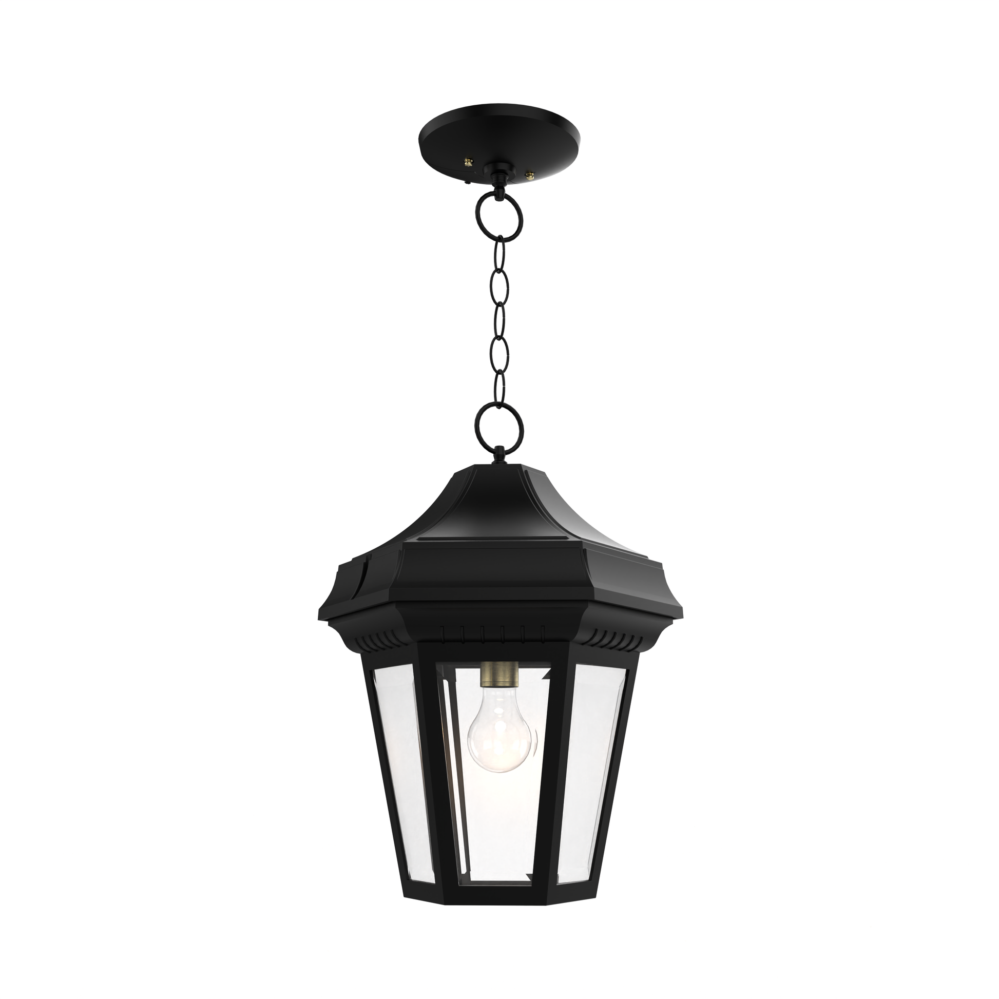 SNOC OXFORD LARGE OPEN BOTTOM CHAIN CEILING MOUNT 34850 - Ceiling