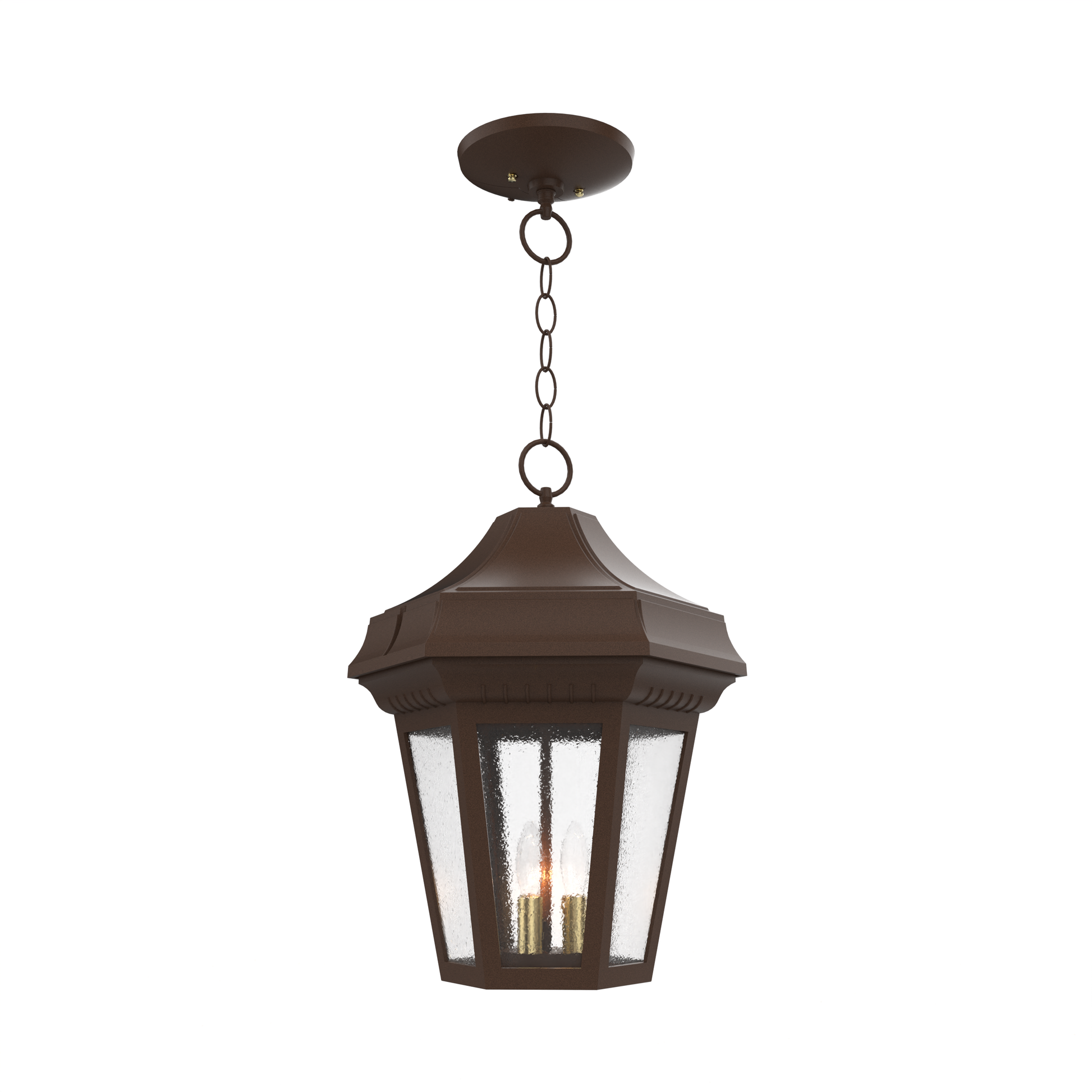 SNOC OXFORD LARGE OPEN BOTTOM CHAIN CEILING MOUNT 34850 - Ceiling