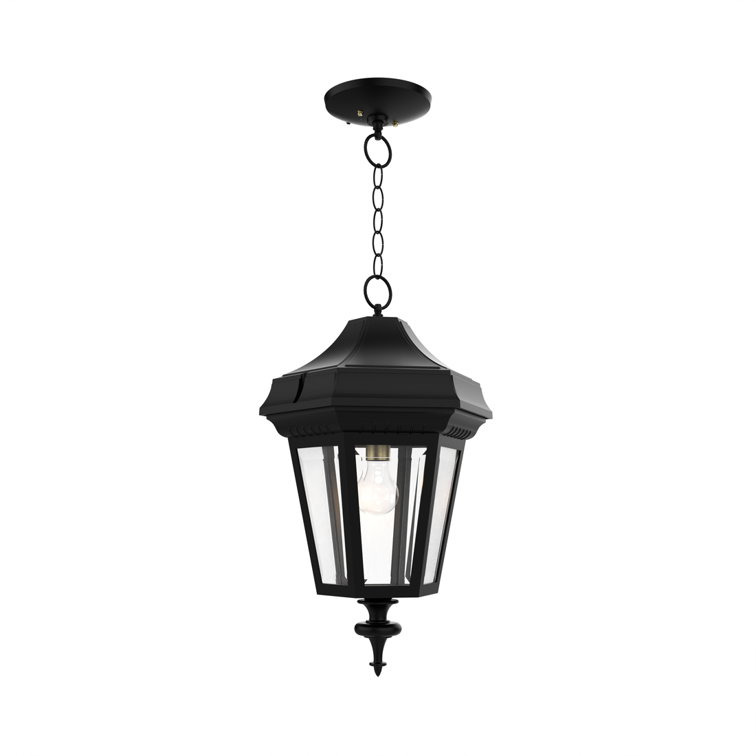SNOC, OXFORD - LARGE CLOSED BOTTOM CHAIN CEILING MOUNT 34855, OUTDOOR CEILING LIGHT