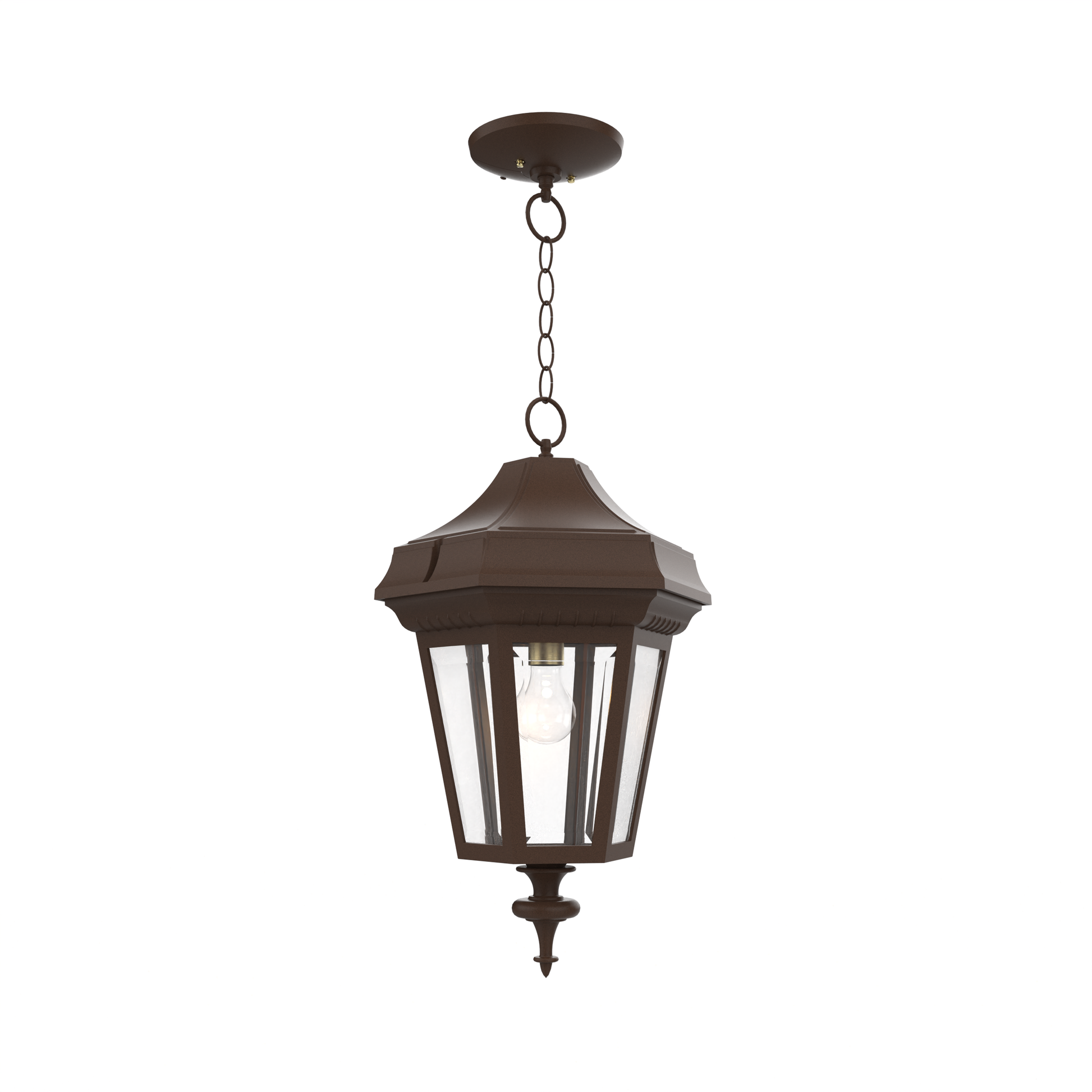 SNOC, OXFORD - LARGE CLOSED BOTTOM CHAIN CEILING MOUNT 34855, OUTDOOR CEILING LIGHT