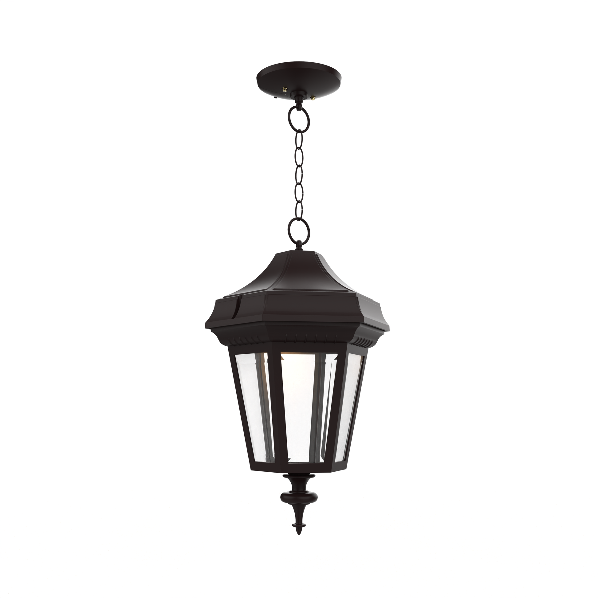 SNOC, OXFORD - LARGE CLOSED BOTTOM CHAIN CEILING MOUNT 34855, OUTDOOR CEILING LIGHT