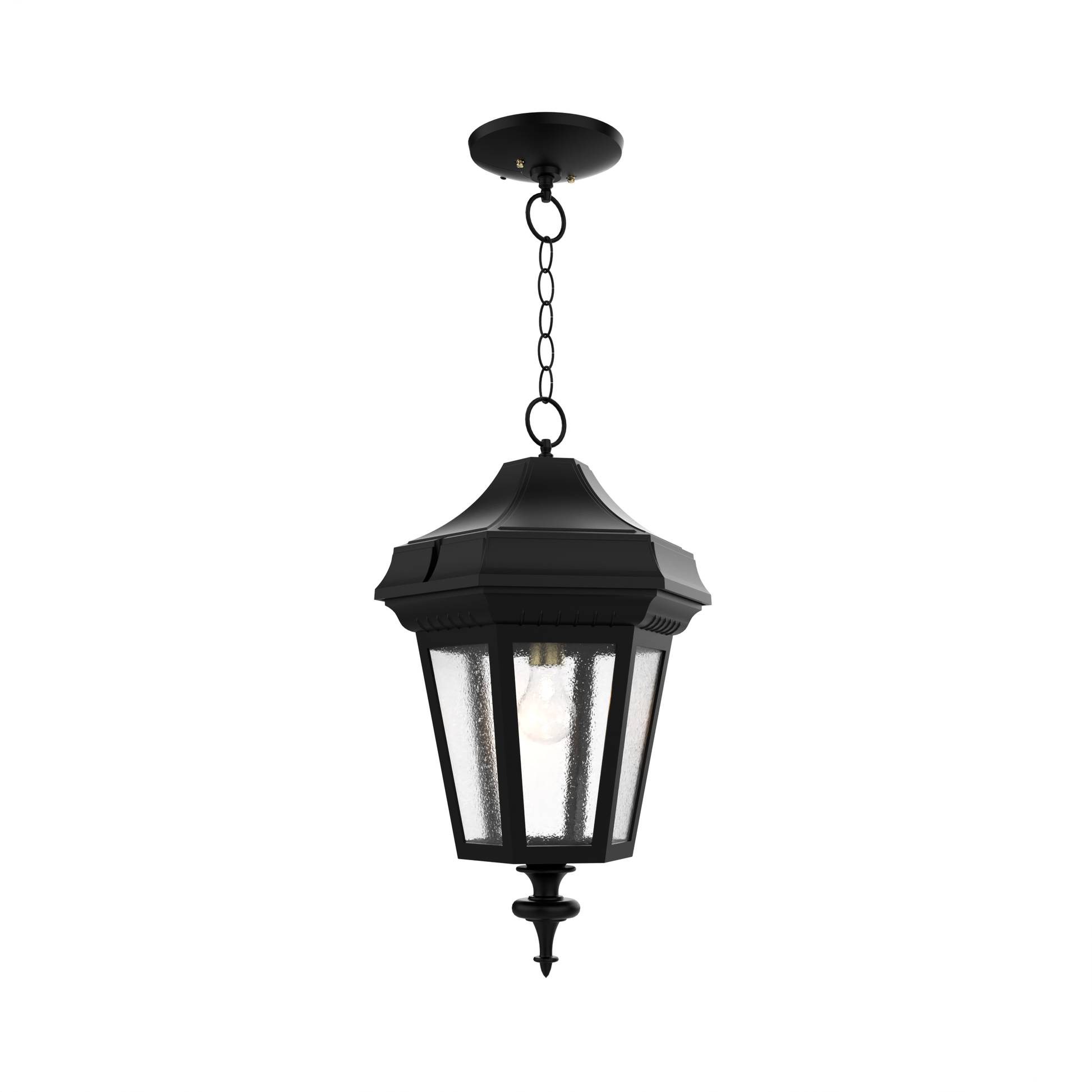SNOC, OXFORD - LARGE CLOSED BOTTOM CHAIN CEILING MOUNT 34855, OUTDOOR CEILING LIGHT