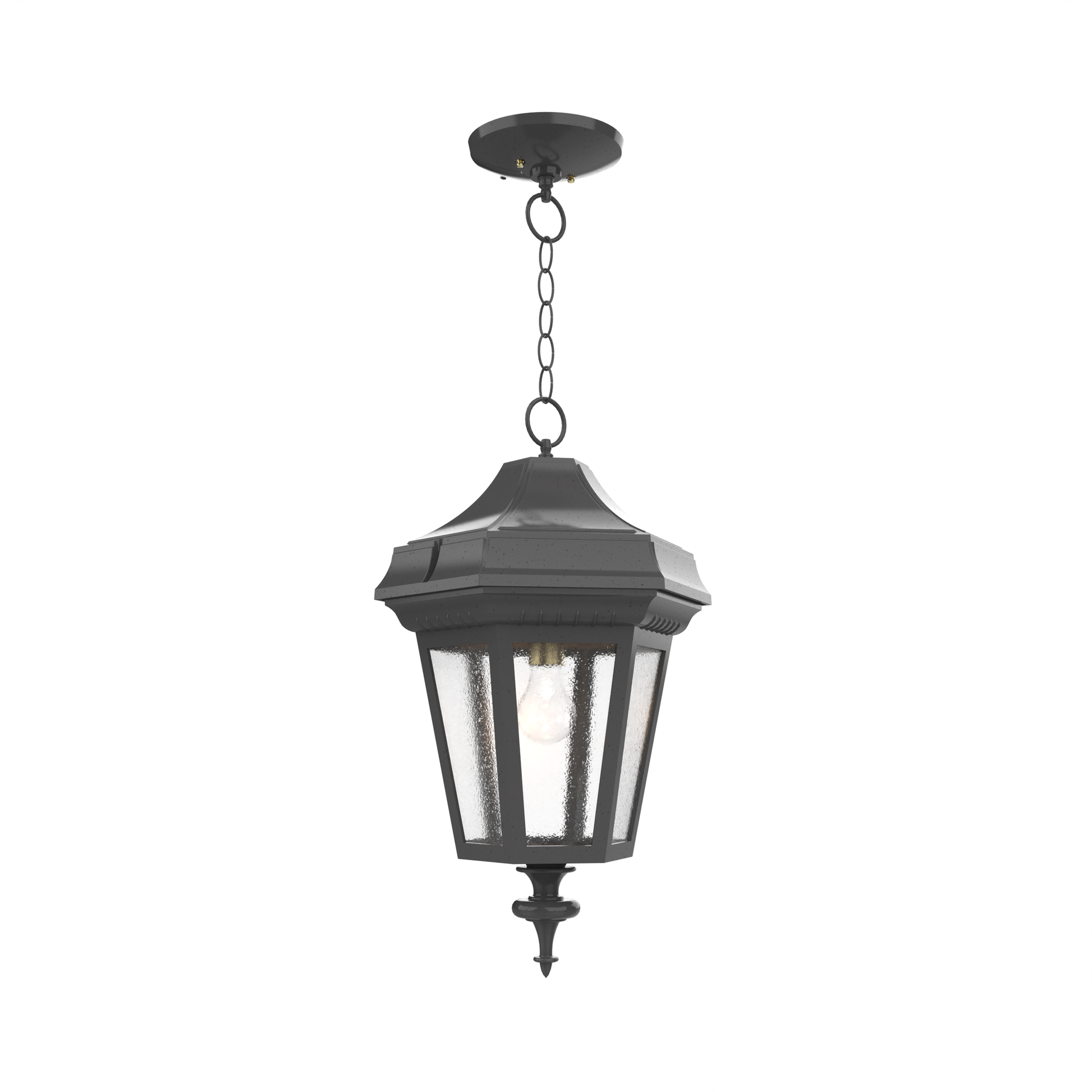 SNOC, OXFORD - LARGE CLOSED BOTTOM CHAIN CEILING MOUNT 34855, OUTDOOR CEILING LIGHT