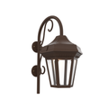SNOC, OXFORD LARGE OPEN BOTTOM CANE WALL MOUNT DOWN 34893, OUTDOOR WALL LIGHTS