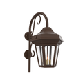 SNOC, OXFORD LARGE OPEN BOTTOM CANE WALL MOUNT DOWN 34893, OUTDOOR WALL LIGHTS