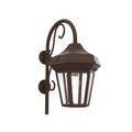 SNOC, OXFORD LARGE OPEN BOTTOM CANE WALL MOUNT DOWN 34893, OUTDOOR WALL LIGHTS