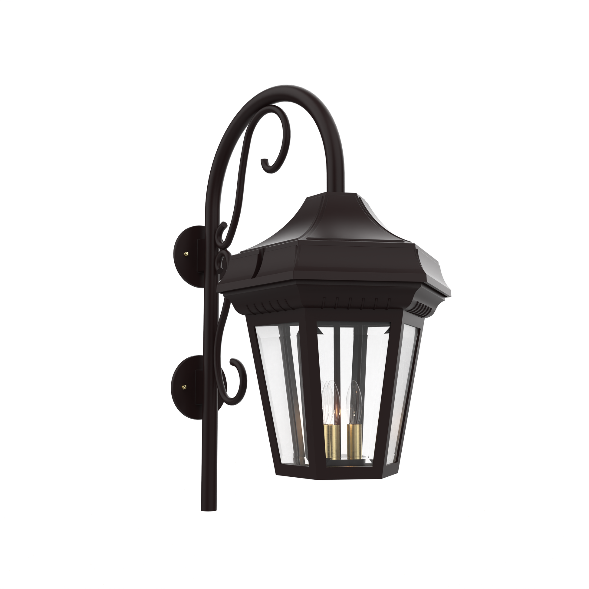 SNOC, OXFORD LARGE OPEN BOTTOM CANE WALL MOUNT DOWN 34893, OUTDOOR WALL LIGHTS