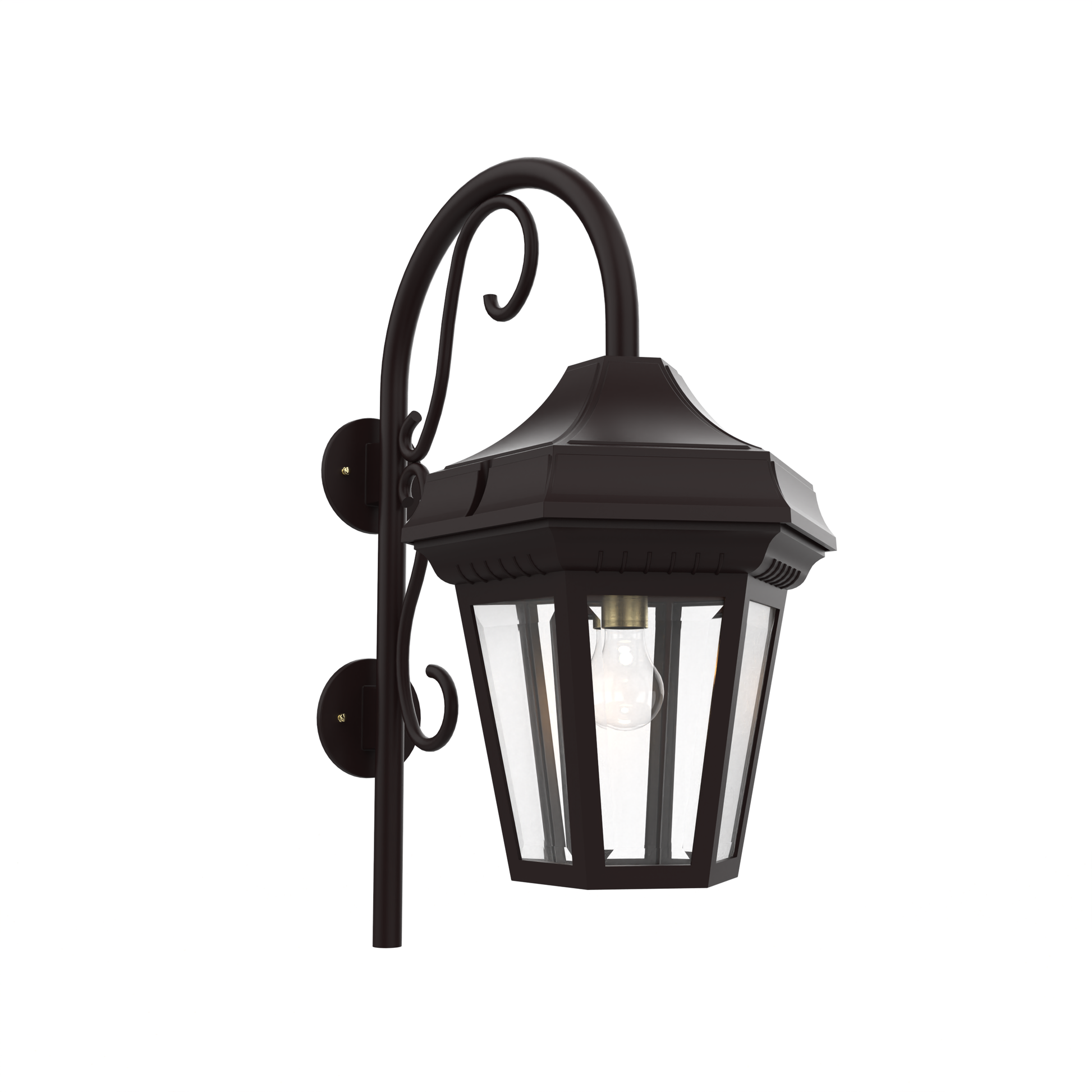 SNOC, OXFORD LARGE OPEN BOTTOM CANE WALL MOUNT DOWN 34893, OUTDOOR WALL LIGHTS