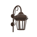 SNOC, OXFORD LARGE OPEN BOTTOM CANE WALL MOUNT DOWN 34893, OUTDOOR WALL LIGHTS