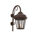 SNOC, OXFORD LARGE OPEN BOTTOM CANE WALL MOUNT DOWN 34893, OUTDOOR WALL LIGHTS