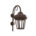 SNOC, OXFORD LARGE OPEN BOTTOM CANE WALL MOUNT DOWN 34893, OUTDOOR WALL LIGHTS