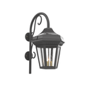 SNOC, OXFORD LARGE OPEN BOTTOM CANE WALL MOUNT DOWN 34893, OUTDOOR WALL LIGHTS