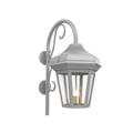 SNOC, OXFORD LARGE OPEN BOTTOM CANE WALL MOUNT DOWN 34893, OUTDOOR WALL LIGHTS