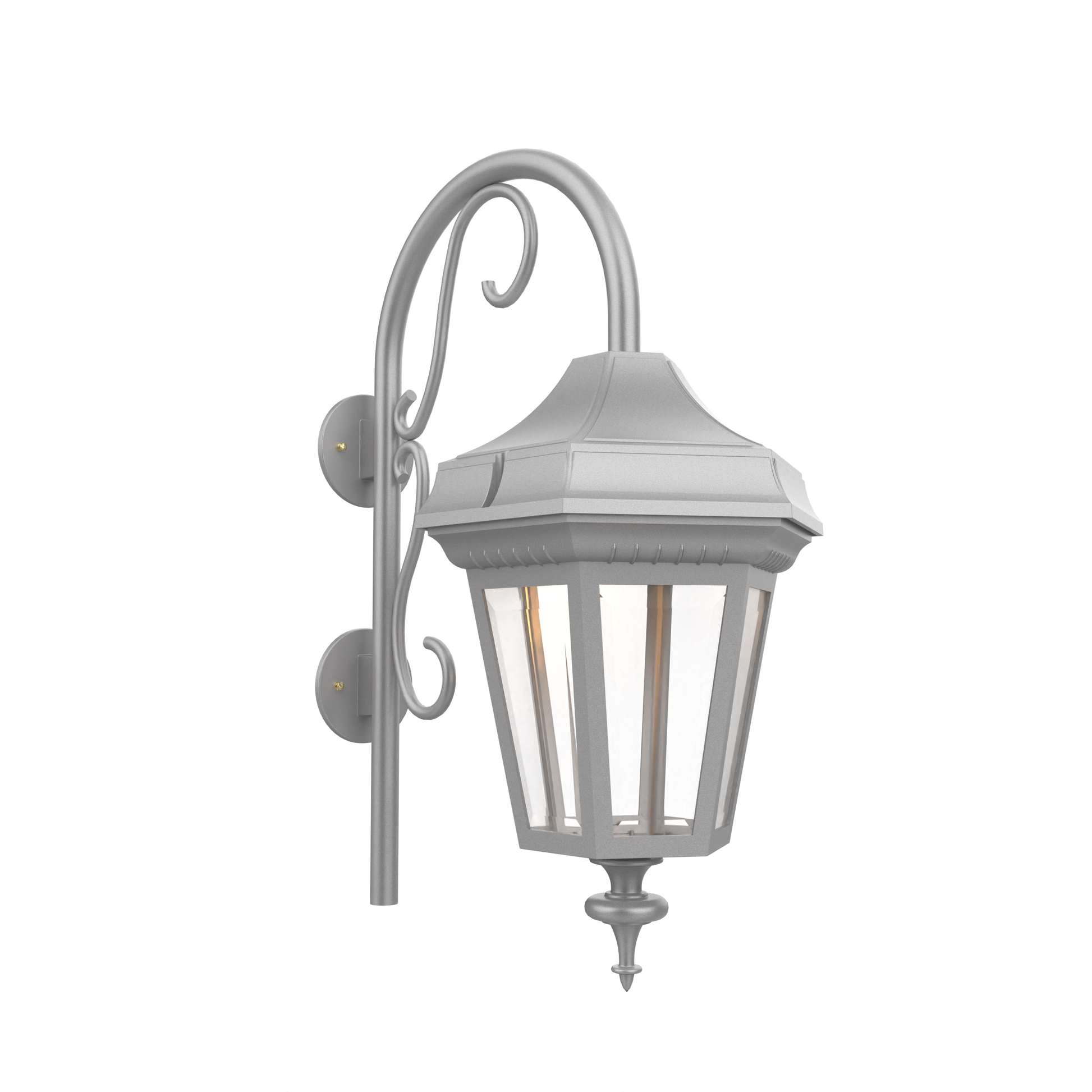 SNOC, OXFORD - LARGE CLOSED BOTTOM CANE WALL MOUNT DOWN 34898, OUTDOOR WALL LIGHTS