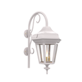 SNOC, OXFORD - LARGE CLOSED BOTTOM CANE WALL MOUNT DOWN 34898, OUTDOOR WALL LIGHTS