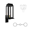 SNOC 65E SERIES - DOUBLE HEAD UP MOUNT FOR LARGE POST 36702 2A - Post