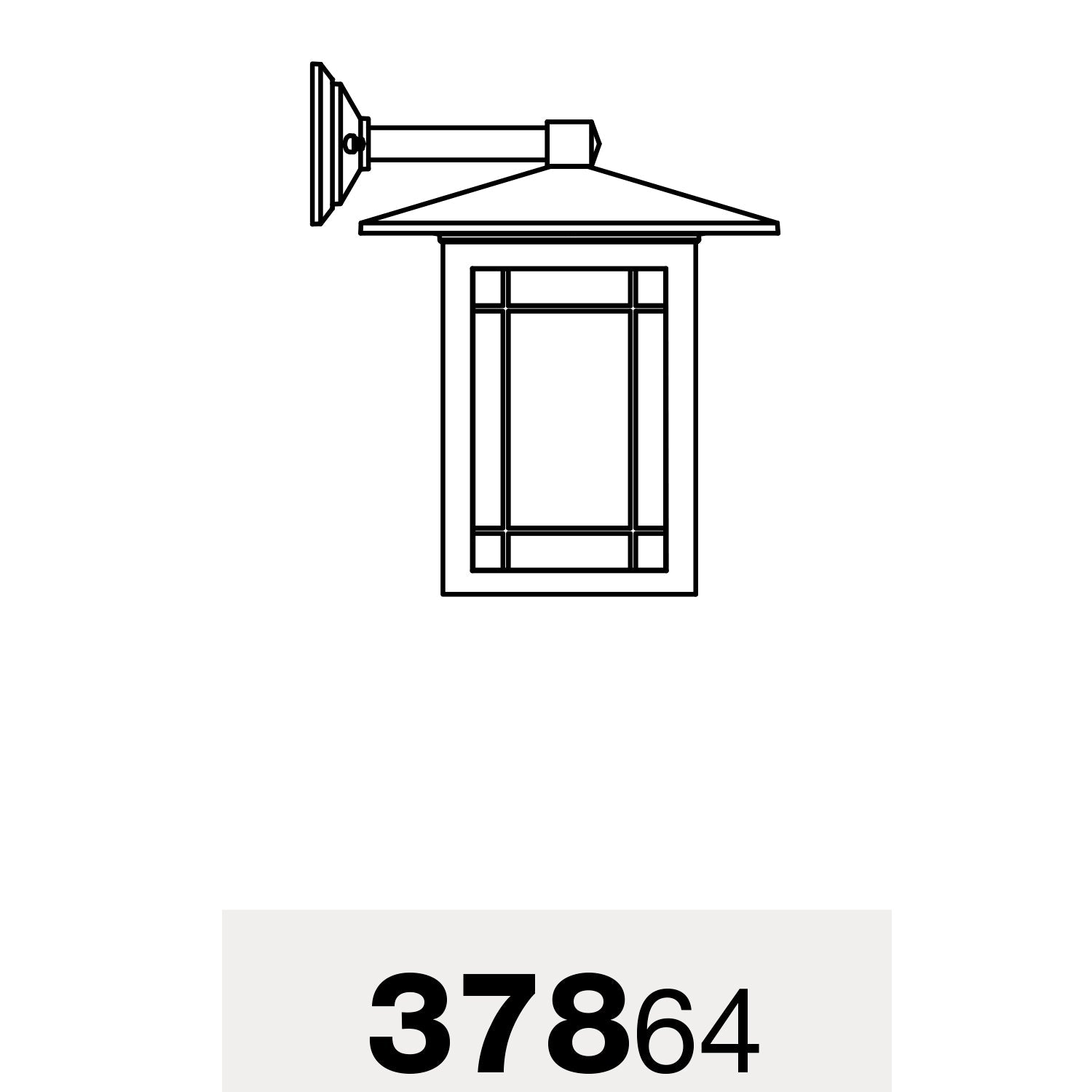 SNOC ARLINGTON - WALL MOUNT DOWN OPEN BOTTOM LARGE 37864 - Wall