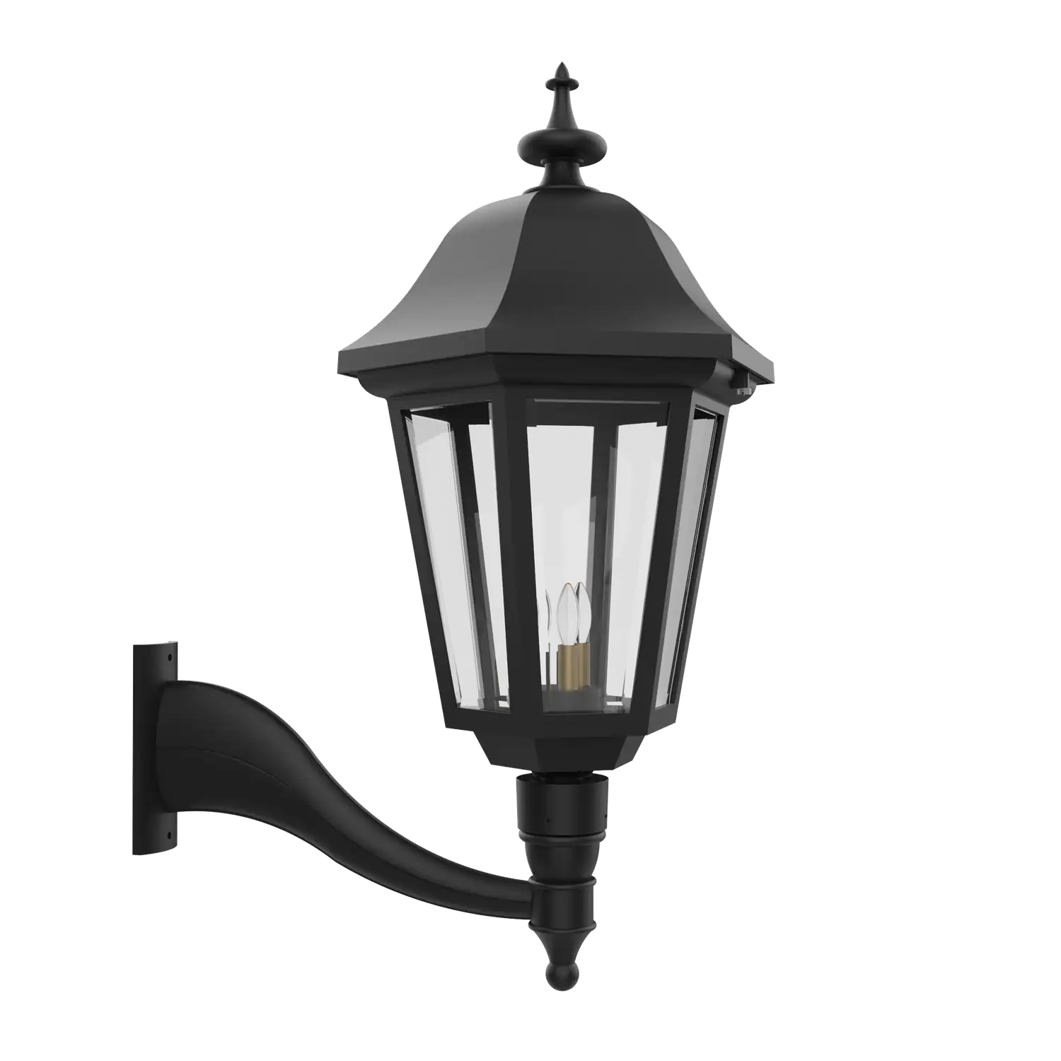 SNOC, MANOR - KING UP WALL MOUNT 41224, OUTDOOR WALL LIGHTS