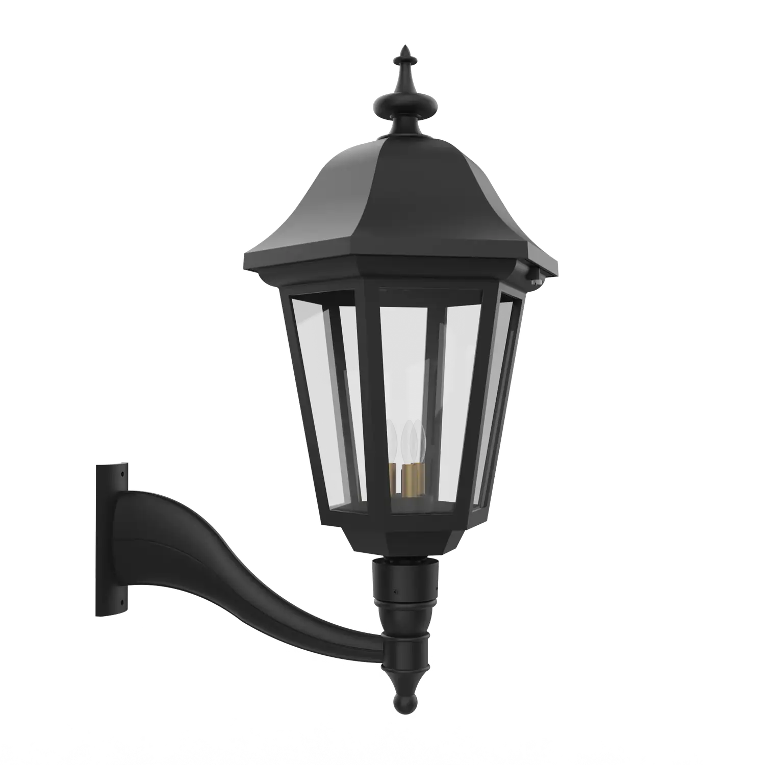 SNOC, MANOR - KING UP WALL MOUNT 41224, OUTDOOR WALL LIGHTS