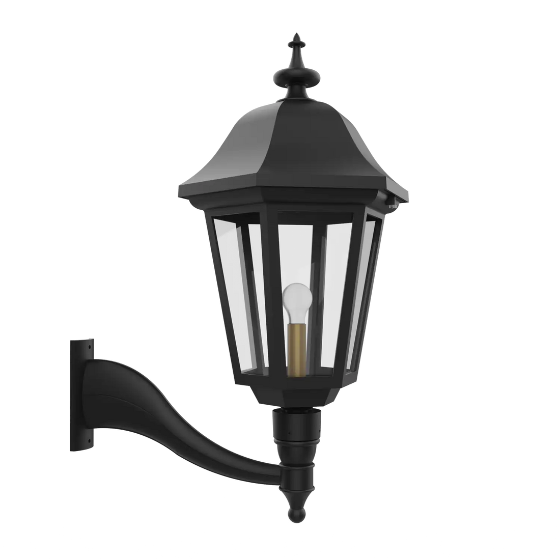 SNOC, MANOR - KING UP WALL MOUNT 41224, OUTDOOR WALL LIGHTS