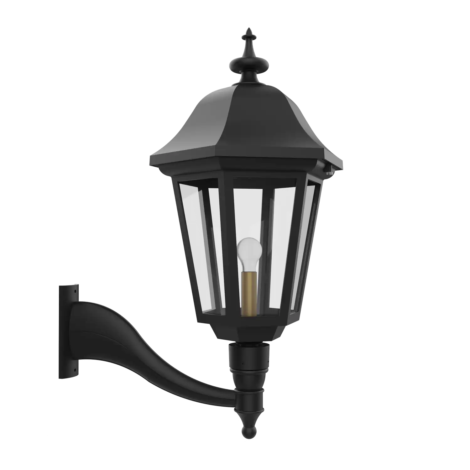 SNOC, MANOR - KING UP WALL MOUNT 41224, OUTDOOR WALL LIGHTS