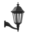 SNOC, MANOR - KING UP WALL MOUNT 41224, OUTDOOR WALL LIGHTS