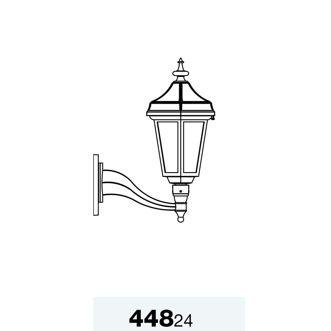 SNOC, OXFORD - EXTRA-LARGE TOP MOUNT WALL MURAL 44824, OUTDOOR WALL LIGHTS