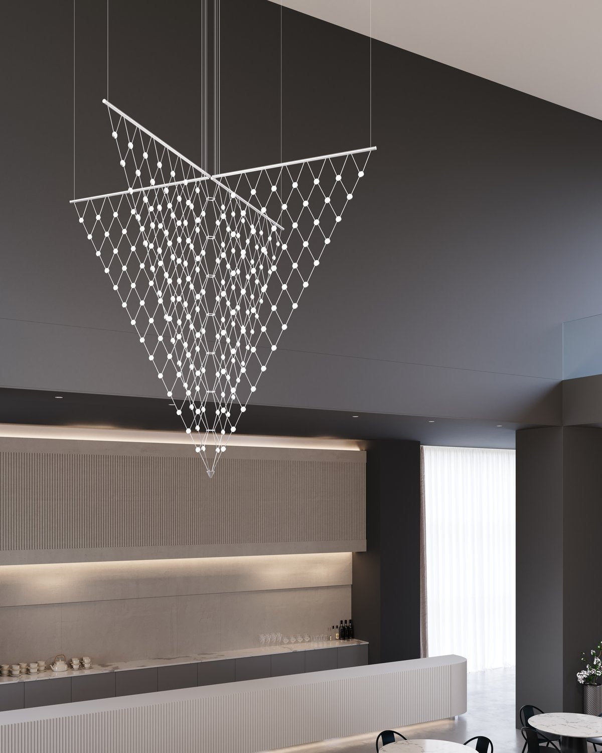 SONNEMAN, CONSTELLATION GALAXY MATRIX ARROW LED PENDANT, PENDANT LIGHT