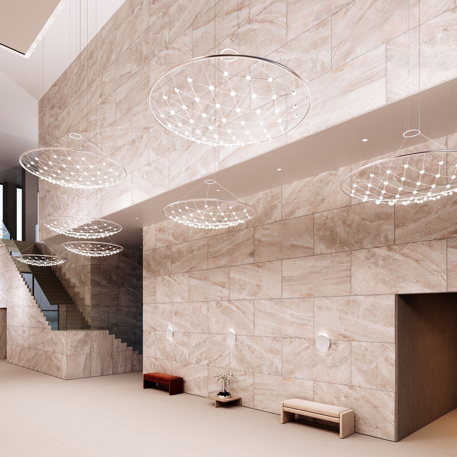 SONNEMAN, CONSTELLATION GALAXY MATRIX LED PENDANT, PENDANT LIGHT