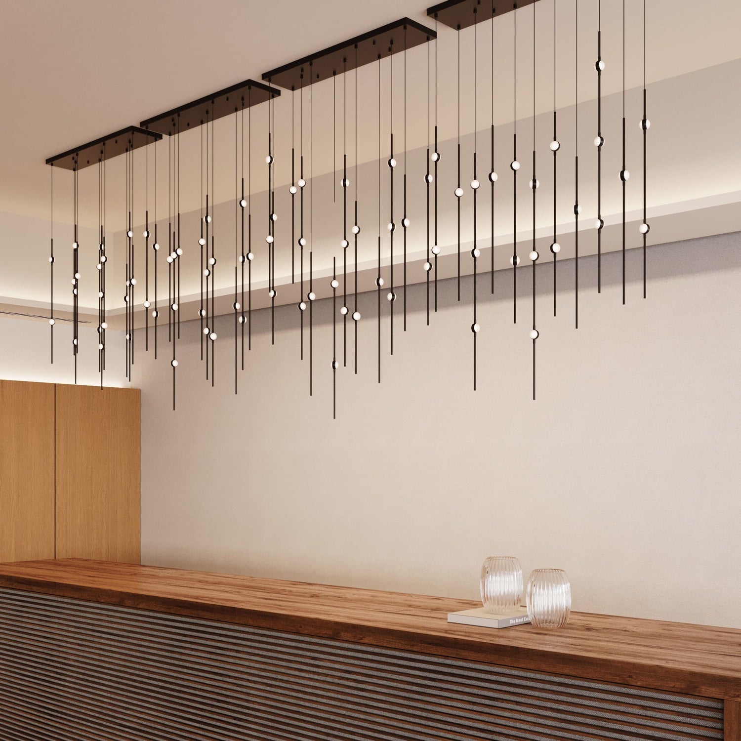 SONNEMAN, CONSTELLATION ARIES RECTANGLE LED PENDANT, PENDANT LIGHT