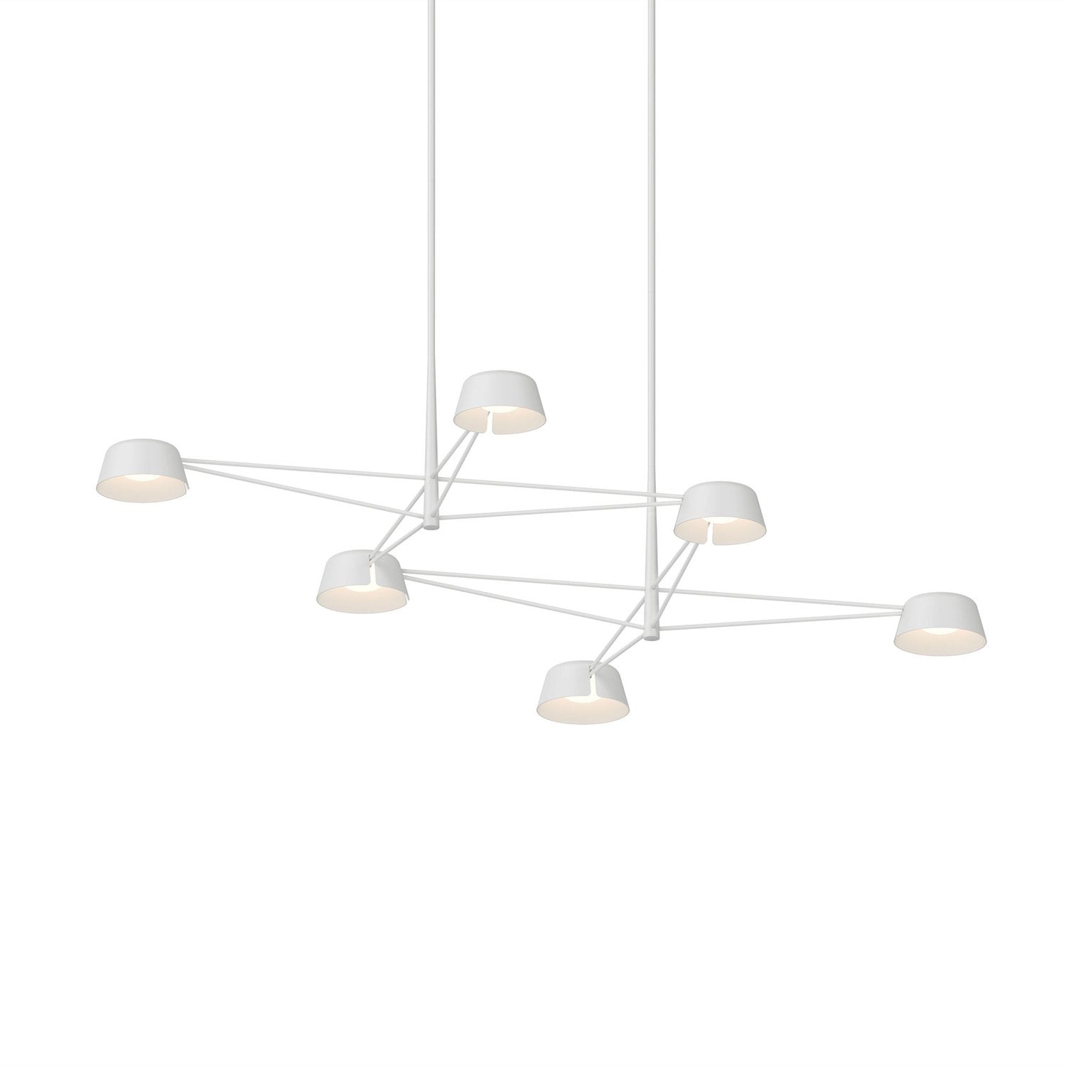 SONNEMAN, RAY RECTANGLE PENDANT, CHANDELIER LIGHT
