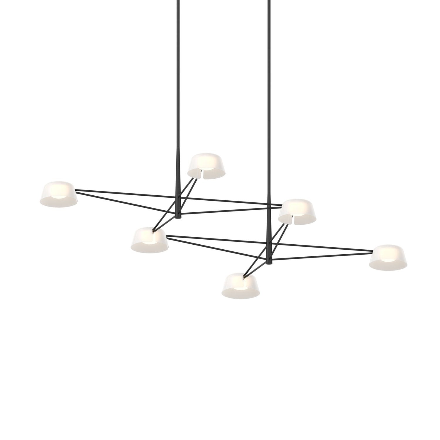 SONNEMAN, RAY RECTANGLE PENDANT, CHANDELIER LIGHT