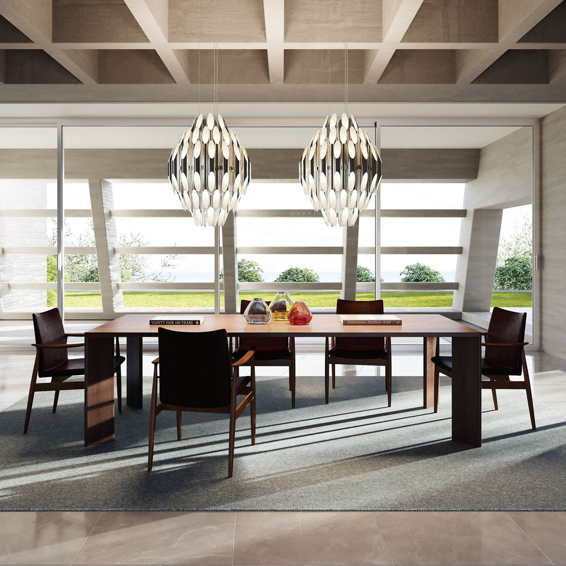 SONNEMAN, CHIMES 3-TIER PENDANT, PENDANT LIGHT