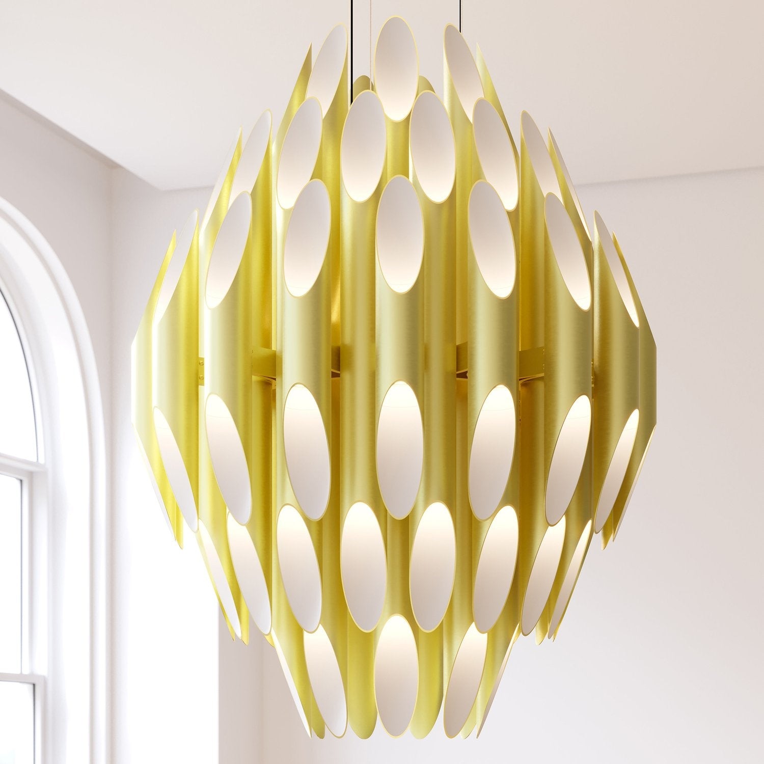 SONNEMAN, CHIMES 3-TIER PENDANT, PENDANT LIGHT