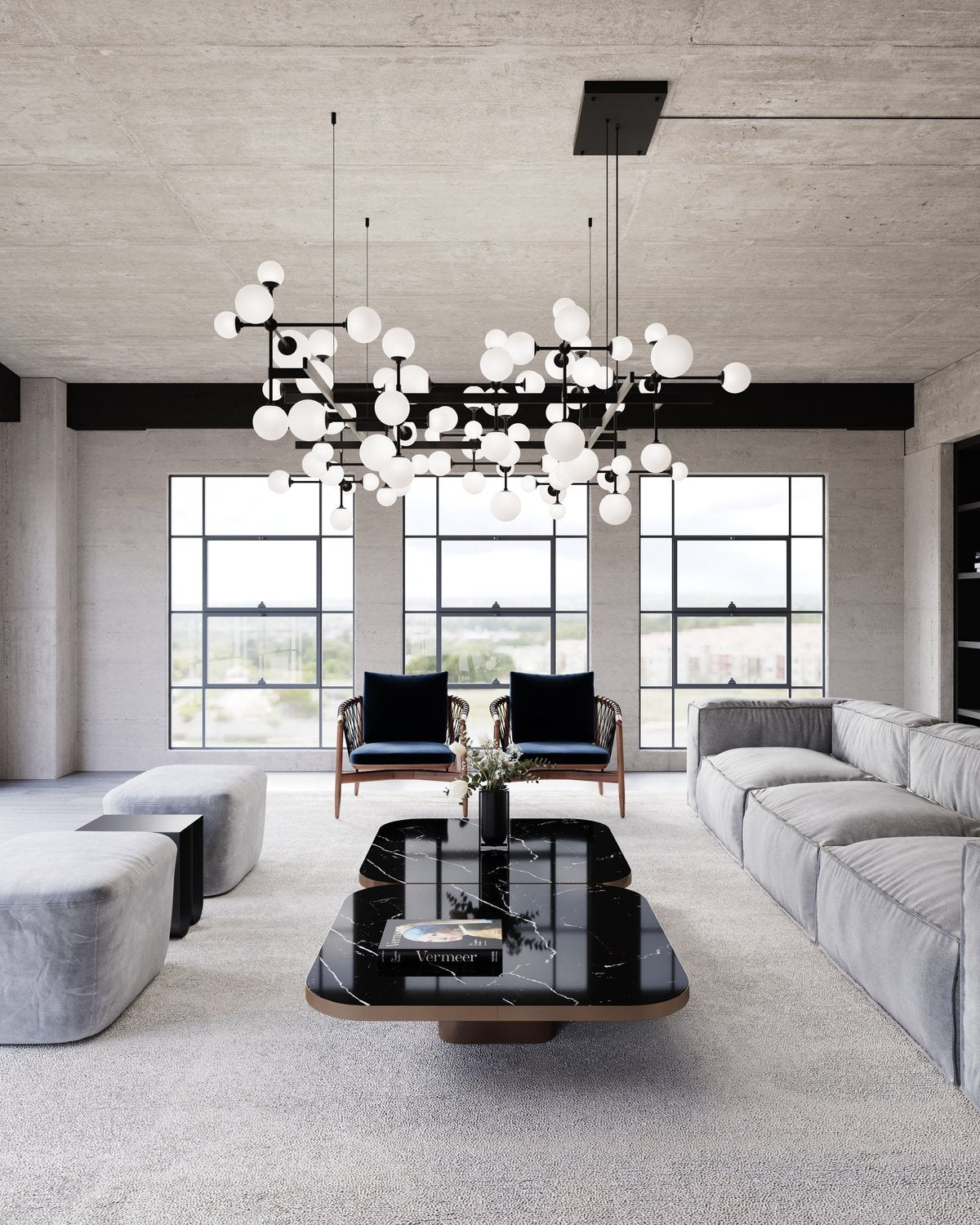 SONNEMAN, NEBULA SQUARE LED PENDANT, PENDANT LIGHT