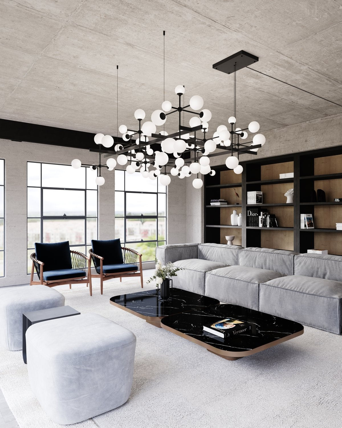 SONNEMAN, NEBULA SQUARE LED PENDANT, PENDANT LIGHT