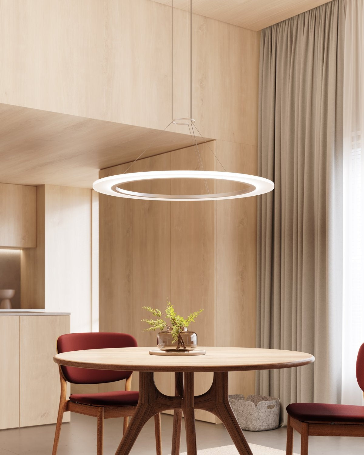 SONNEMAN, ARCTIC RINGS SINGLE LED RING PENDANT, PENDANT LIGHT