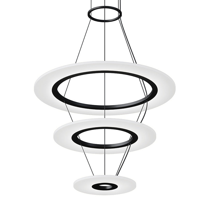 SONNEMAN, ARCTIC RINGS TRIPLE LED RING PENDANT, PENDANT LIGHT