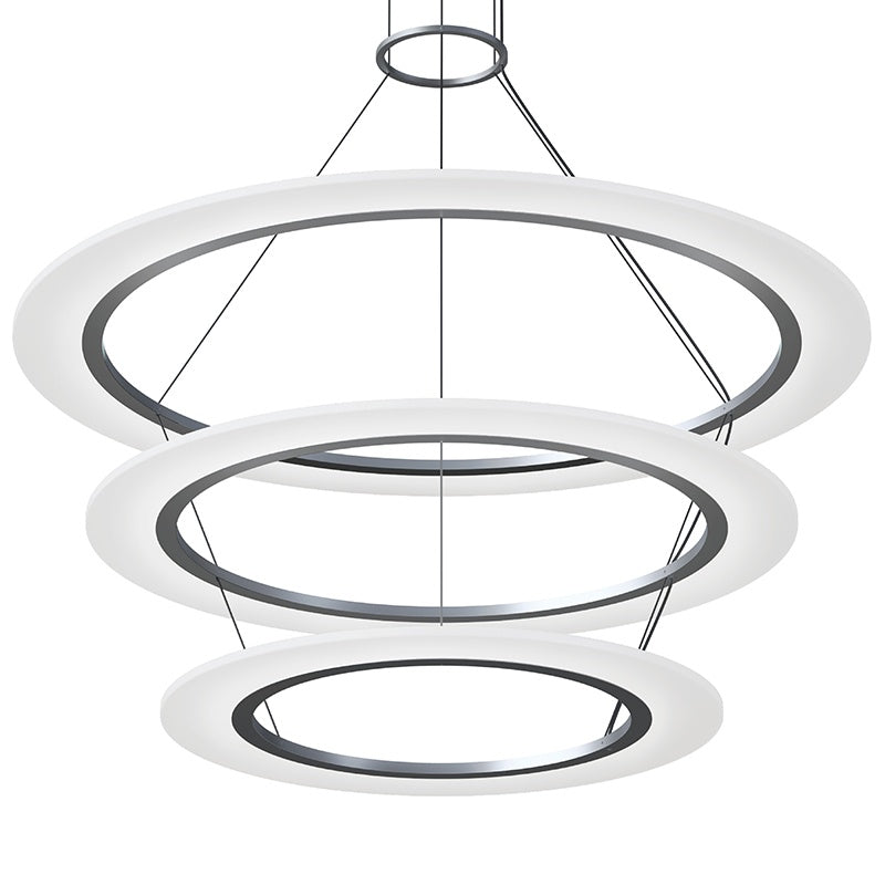 SONNEMAN, ARCTIC RINGS TRIPLE LED RING PENDANT, PENDANT LIGHT