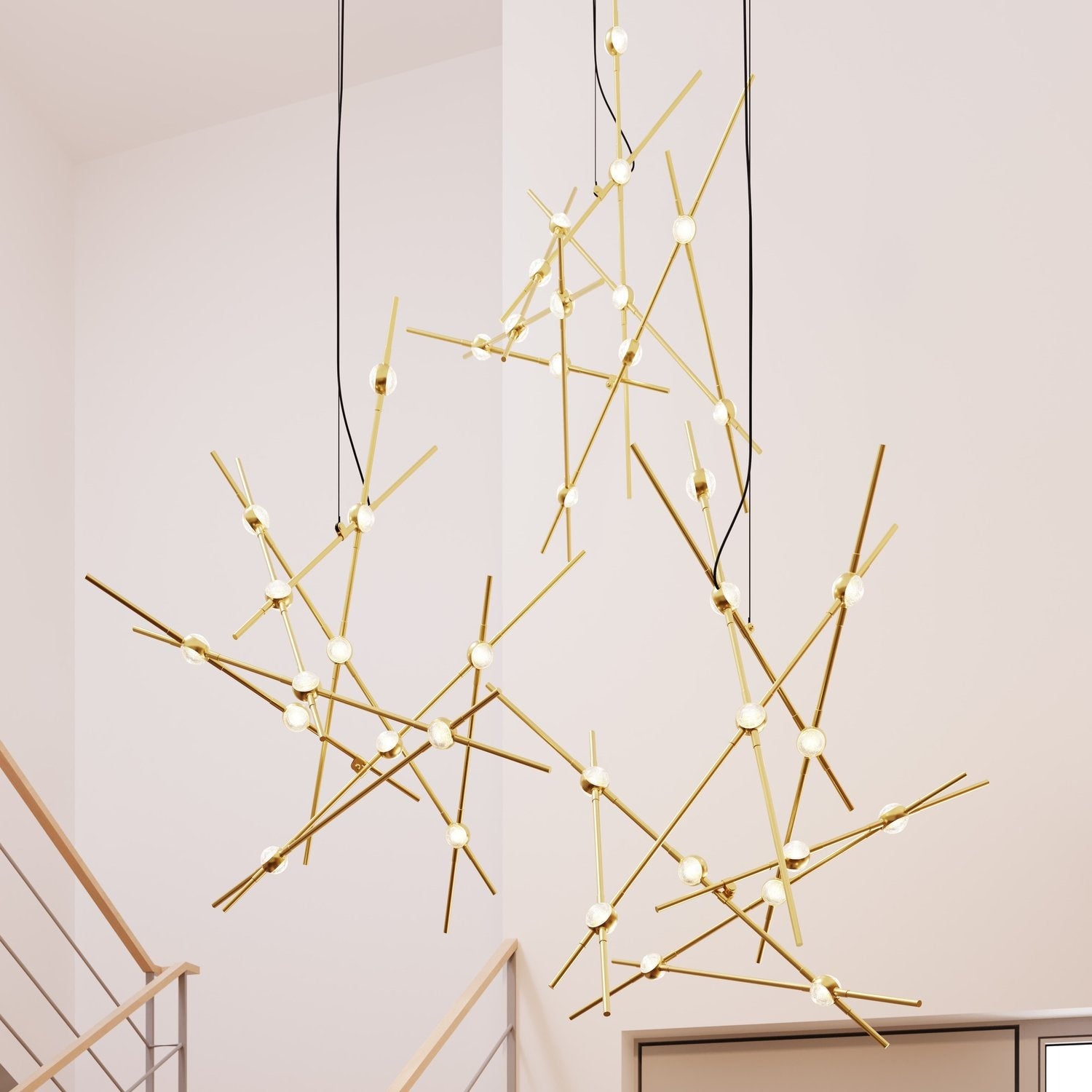 SONNEMAN, CONSTELLATION AQUILA MINOR, CHANDELIER LIGHT