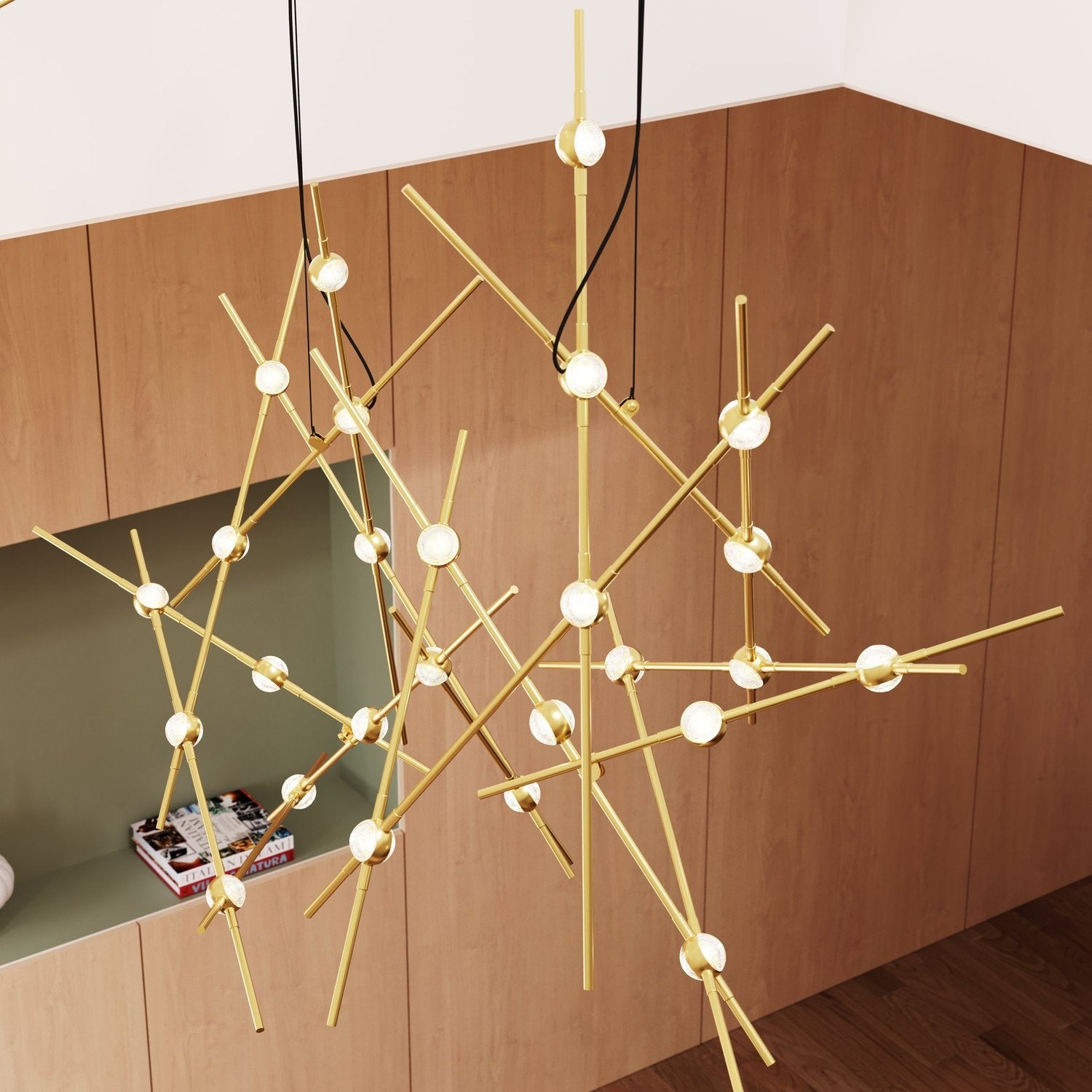 SONNEMAN, CONSTELLATION AQUILA MINOR, CHANDELIER LIGHT